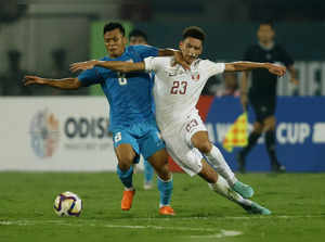 World Cup - AFC Qualifiers - Group A - India v Qatar
