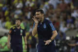 Scaloni wonders whether he'll stay on as Argentina coach after winning in Brazil