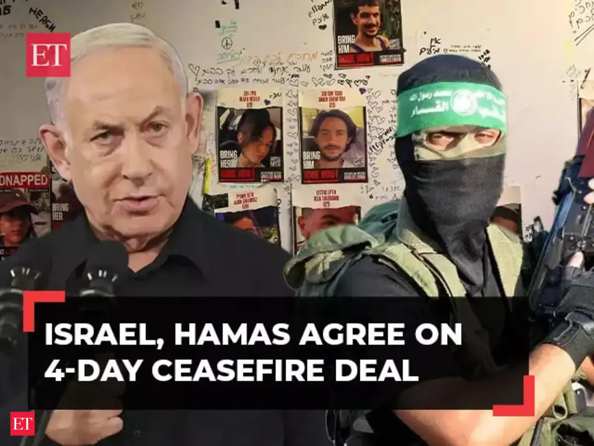 Israel-Hamas agreement: Israel, Hamas agree to 4-day cease-fire in Gaza ...
