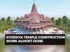 Ayodhya Ram Temple construction work almost done