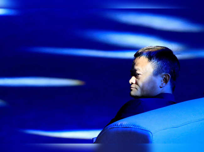 FILE PHOTO: Alibaba Group's Jack Ma attends the WAIC in Shanghai