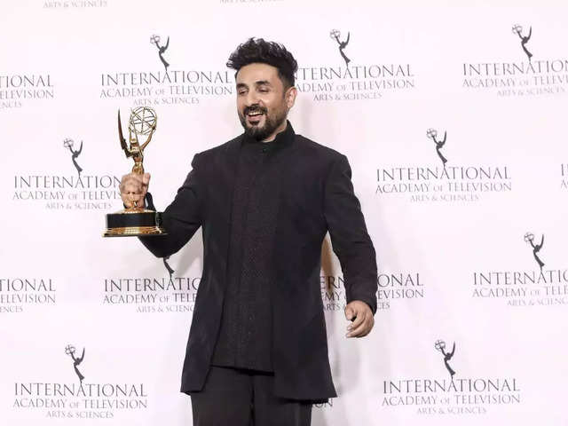 Vir Das wins Emmy Award