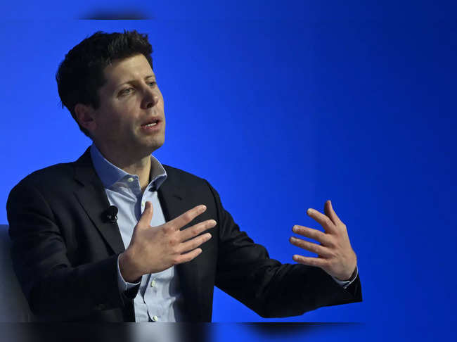 Sam Altman, CEO of OpenAI participates in the “Charting the Path Forward: The Future of Artificial Intelligence” at the Asia-Pacific Economic Cooperation (APEC) Leaders' Week in San Francisco, California, on November 16, 2023.