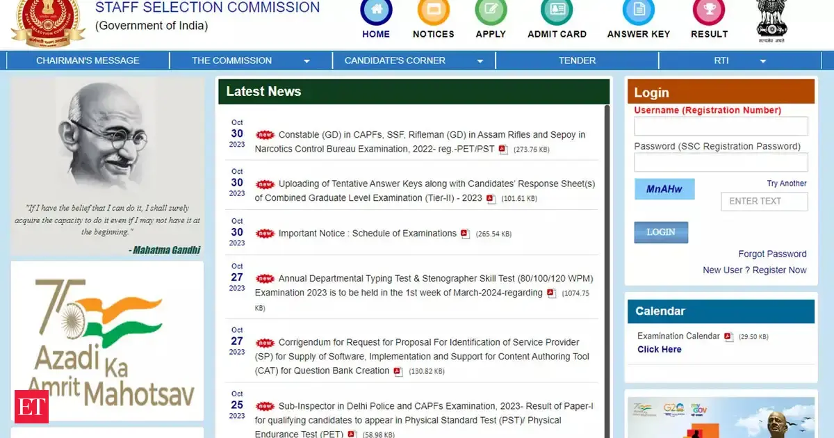 staff selection commission: SSC opens registrations for 2024 GD constable positions; Here's how you can apply - Vimarsana News