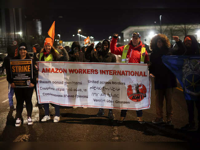 Strike at the Amazon warehouse