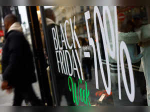 Black Friday sale sign in Paris