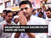 Rajasthan polls 2023: Sachin Pilot casts his vote, says 'will form govt again with comfortable majority'