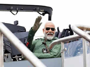 PM Modi takes sortie on Tejas fighter aircraft in Bengaluru