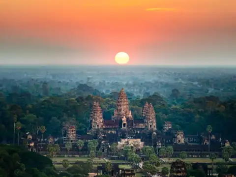 The beauty of Angkor Wat