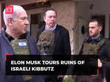 Elon Musk visits kibbutz Kfar Aza with PM Netanyahu amid Israel-Hamas war
