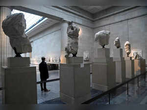 FILE PHOTO: FILE PHOTO: FILE PHOTO: Parthenon sculptures on display at the British Museum in London