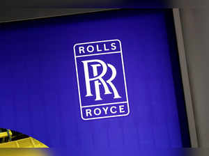 FILE PHOTO: The logo of Rolls-Royce is pictured at the World Nuclear Exhibition (WNE), the trade fair event for the global nuclear community in Villepinte near Paris