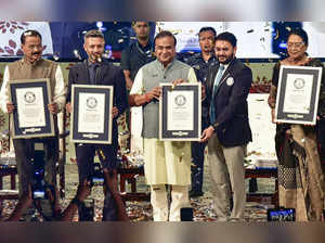 Guwahati: Assam Chief Minister Himanta Biswa Sarma receives the recognized certi...