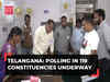 Telangana elections 2023: Voting in 119 constituencies begins; BRS, BJP, Congress in fight