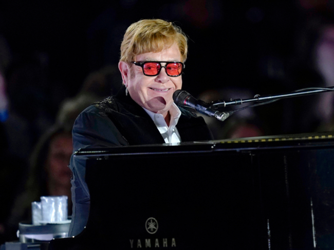 Elton John received recognition from the British Parliament for his longstanding dedication to combating HIV and AIDS.