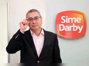 Jeffri Salim Davidson, Group CEO of Sime Darby, attends an interview with Reuters in Petaling Jaya