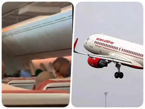 Air India Flight Video