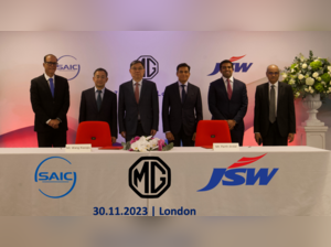 JSW Group collaborates with SAIC Motor to acquire 35% stake in MG Motor India