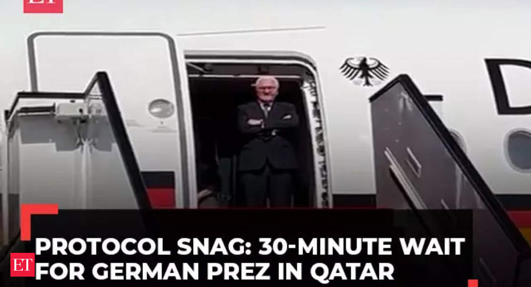 frank-walter steinmeier: El presidente germano Steinmeier estuvo esperando 30 minutos mientras el Ministro de Asuntos Exteriores de Qatar “llega tarde” – The Economic Times Video
 CINEINFO12