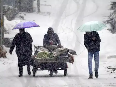 Snow in Sonmarg too