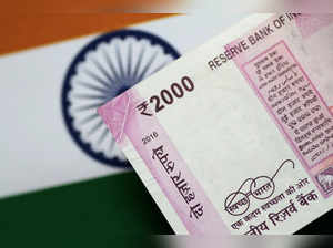 FILE PHOTO: Illustration photo of an India Rupee note