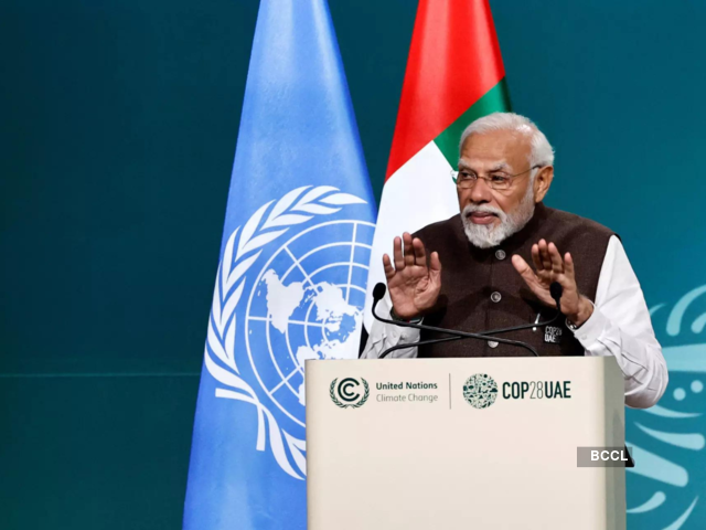 PM Modi at COP 28 Summit