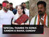 Telangana Elections Results: Special thanks to Sonia Gandhi & Rahul Gandhi, says Revanth Reddy
