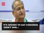 Rajasthan Election Results: It's wrong to say Congress didn't win because of no new face, says Ashok Gehlot