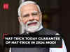 'Hat-trick in states guarantee of hat-trick in 2024': PM Modi on BJP's big win in Hindi heartland