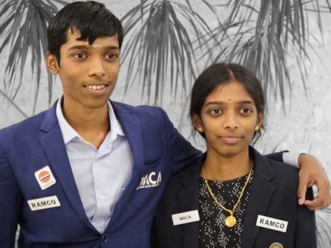 Indian chess siblings R Vaishali and R Praggnanandhaa have made history as the first brother-sister duo to achieve Grandmaster status.