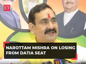 Controversial BJP leader Narottam Mishra invokes words of Vajpayee after defeat in Madhya Pradesh