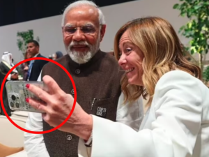 Did you notice Giorgia Meloni’s phone case in selfie with PM Modi; Here's why it is so special