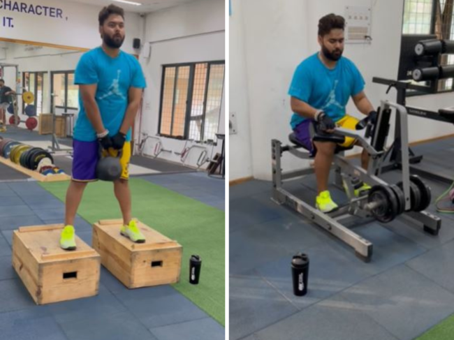 Rishabh Pant, who faced a year-long recovery following a serious car accident in December 2022, has provided a positive fitness update on Instagram.