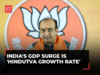 No more 'Hindu Growth Rate' but 'Hindutva Growth Rate': BJP's Sudhanshu Trivedi on India GDP surge