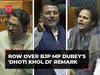 Row over BJP MP Dubey's 'Dhoti Khol Di' remark for Sitaram Kesri; oppn MPs demand expunge of words