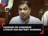 Winter Session: Congress MP warns on lithium-ion battery waste; Gadkari underlines management plans