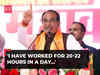 Shivraj Singh Chouhan launches 'Mission 29': 'I have worked for 20-22 hours in a day...'