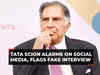 Deepfake scare deepens: Ratan Tata flags fake interview recommending investments