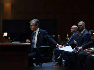 FBI Director Wray testifies on Capitol Hill in Washington, U.S.
