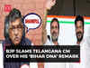 BJP slams newly sworn Telangana CM Revanth Reddy over his ‘Bihar DNA’ remark: 'Shameful statement…'
