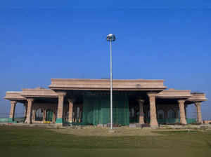 Ayodhya: Maryada Purushottam Shri Ram International Airport under construction, ...