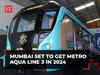 From Aarey to Colaba, Mumbaikars set to get Metro Aqua Line 3 in 2024: All you need to know