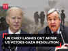 'UNSC paralysed...': UN chief Antonio Guterres on US vetoing Gaza ceasefire resolution