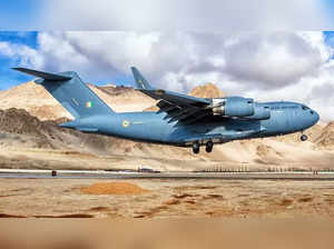 IAF's C-17 aircraft successfully airdrops heavy platform