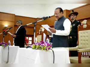 Agartala, Oct 26 (ANI): Indrasena Reddy Nallu takes oath as Governor of Tripura ...