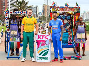 Will the skies make way for SKY & Co? Rain looms over 2nd India-South Africa T20