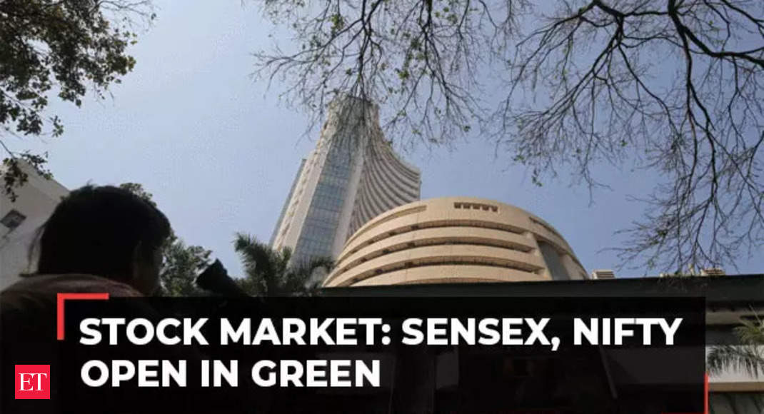 Sensex Gains Points Nifty Above IRFC Jumps The Economic Times Video ET Tv