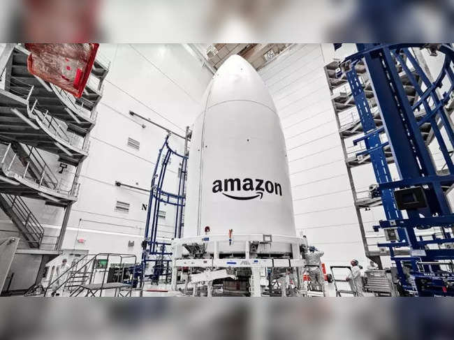 Amazon Kuiper satellites