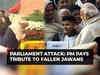22 years of Parliament attack: PM Modi, parliamentarians pay tribute to fallen jawans