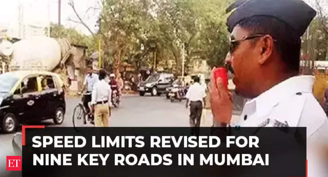 Speed limits revised on nine key Mumbai roads to prevent accidents, effective today – The Economic Times